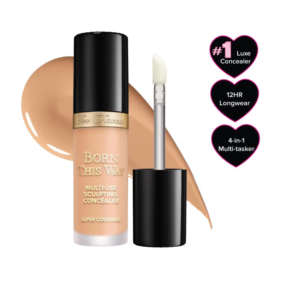 Too Faced Born This Way Super Coverage Multi Use Sculpting Concealer - Golden Beige