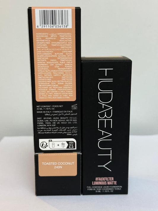 HUDA BEAUTY #FAUXFILTER LUMINOUS MATTE FOUNDATION