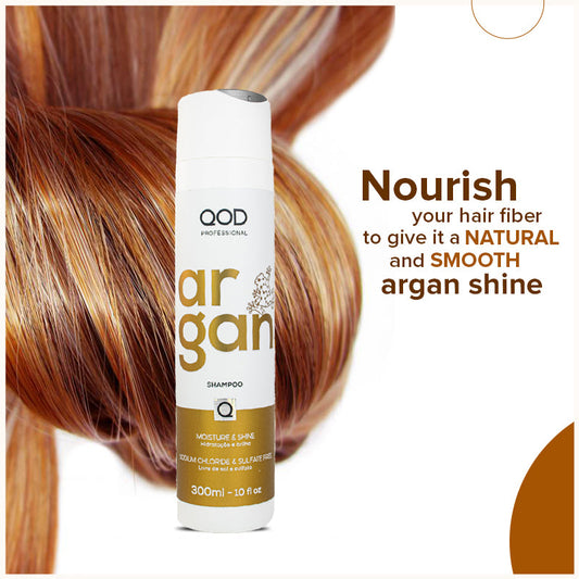 QOD Pro Argan Shampoo is a premium product from the QOD professional line, created and endorsed by...