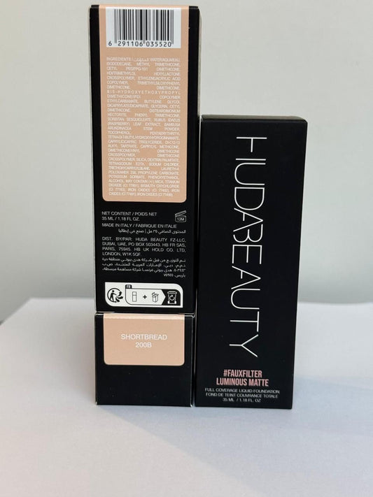 HUDA BEAUTY #FAUXFILTER LUMINOUS MATTE FOUNDATION