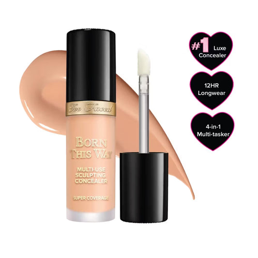 Too Faced Born This Way Super Coverage Multi Use Sculpting Concealer - NUDE