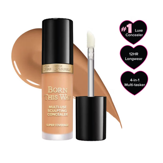 Too Faced Born This Way Super Coverage Multi Use Sculpting Concealer - WARM BEIGE